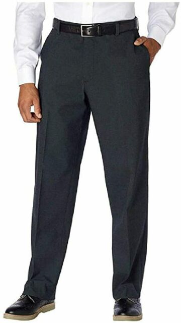 Kirkland Signature Men's Non Iron Cotton Classic Fit Pants Black