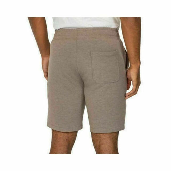 JACHS Men’s Lounge Sweat Pull on Shorts With Pockets Light Brown