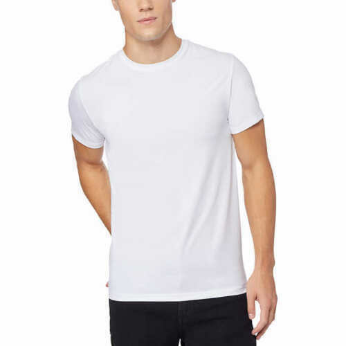 32 Degrees Men's Cool Tee 3-pack White Crew Neck
