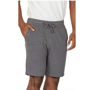 JACHS Men’s Lounge Sweat Pull on Shorts With Pockets Gray