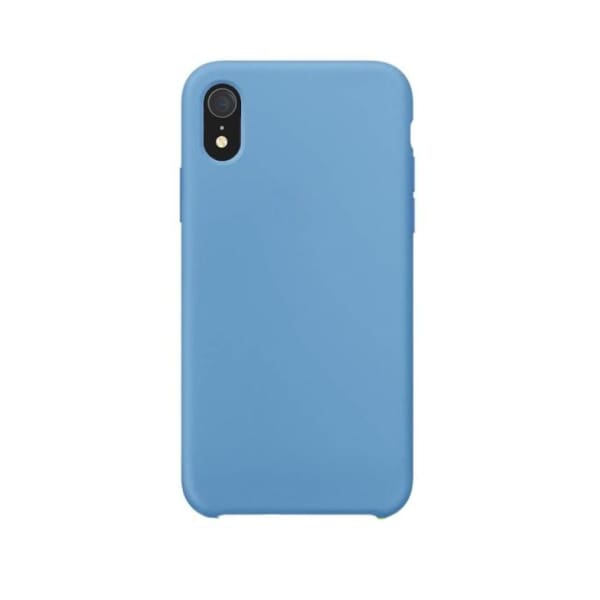 Silicone Case for iPhone XS Blue - Phone Case
