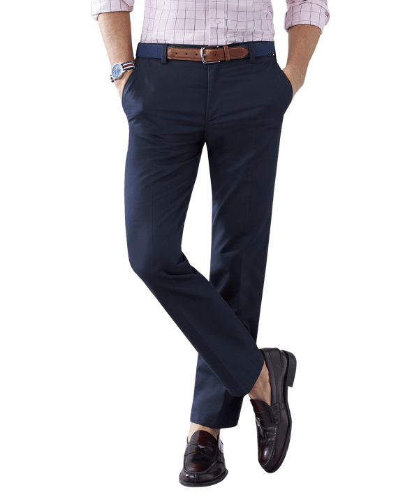 IZOD Men's Straight-Fit Performance Plus Flat-Front Chino Pants