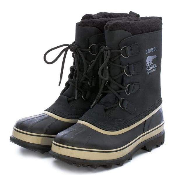 Sorel Caribou Black Tusk 1002871014 Boots - us11 eur44 - Woman Shoes