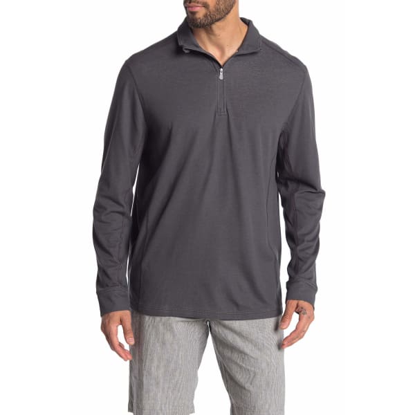 Tommy Bahama Paradise Valley Half Zip Pullover Onyx - L - Men Sweather Hoodie Pullover