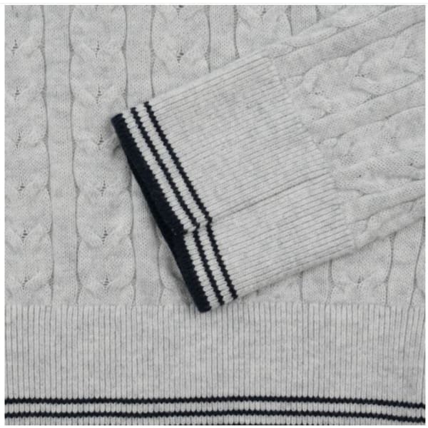 Tommy Hilfiger women’s little logo solid sweater Light Grey - Woman Sweater Hoodie Pullover