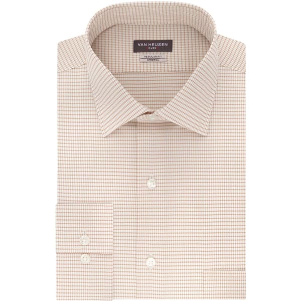 Van Heusen Men’s Stretch Flex Collar Regular Fit Dress Shirt - Men Dress Shirt