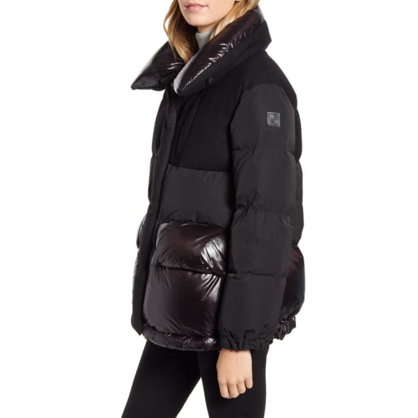 Woolrich John Rich & Bros Alquippa Jacket Mix Media Black - XL - Woman Jacket